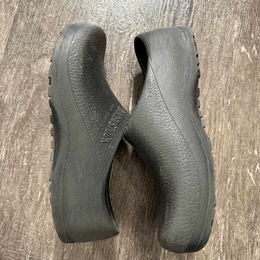 Birkenstock Men's Black Slip On Clogs Shoes Made in Germany Size 43 EU / 10 US - Picture 8 of 9